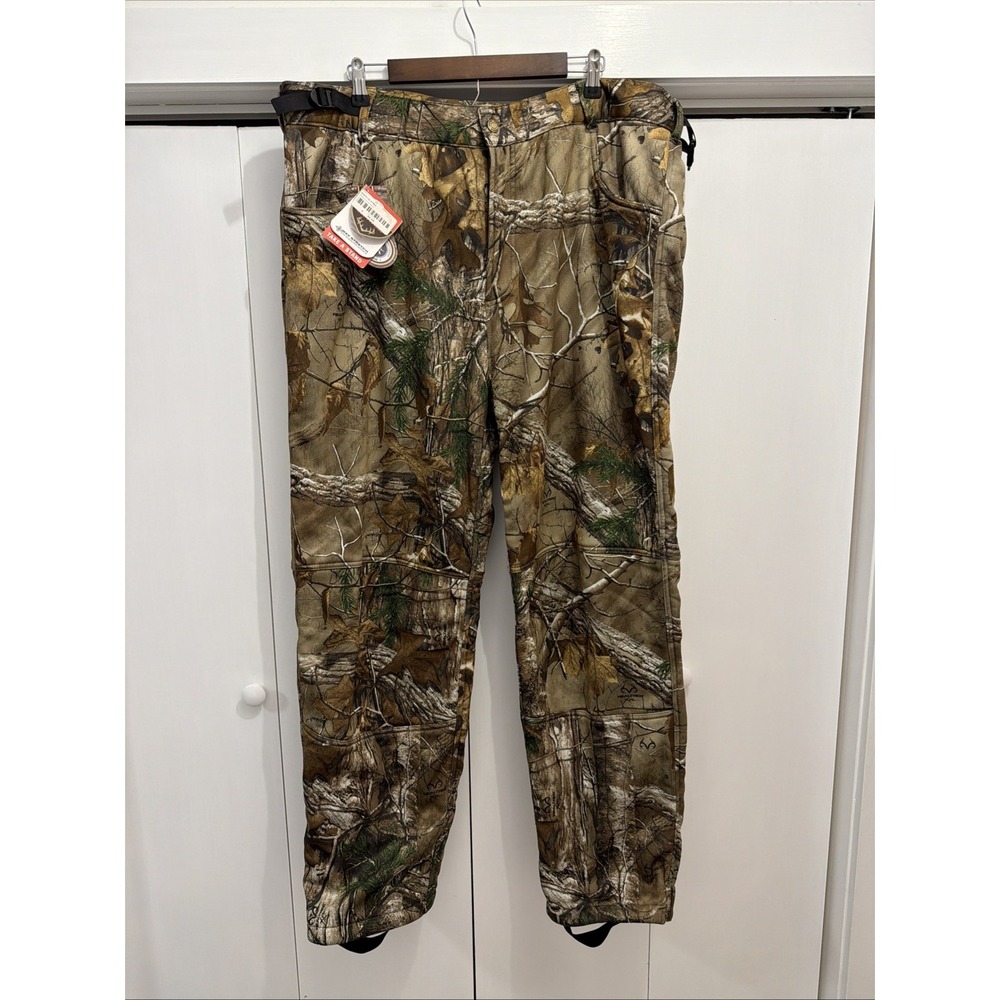 NEW Drake Non-Typical Fleece Lined Pants Men's Sz XXL, RealTree Xtra Camo‎